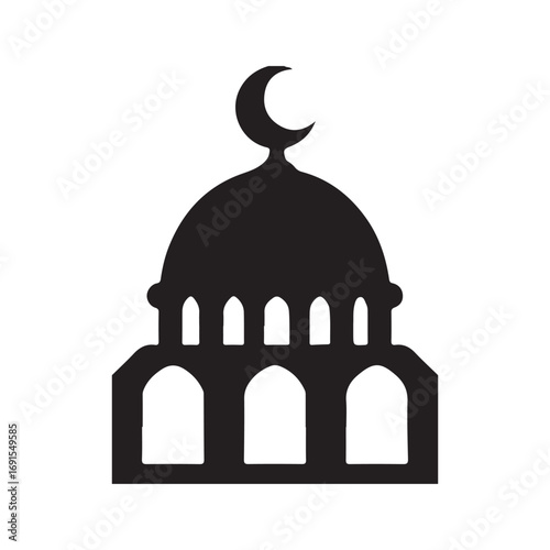 taj mahal vector illustration
