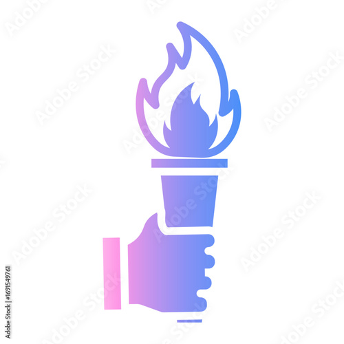 revolution Gradient icon