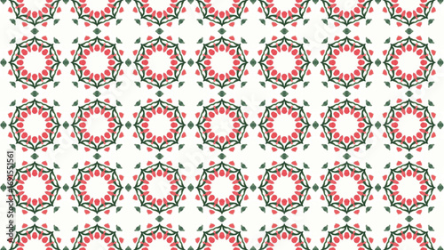 Floral Great pattern design for textile, stationery, and wallpaper.