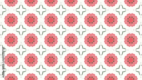 Floral Great pattern design for textile, stationery, and wallpaper.