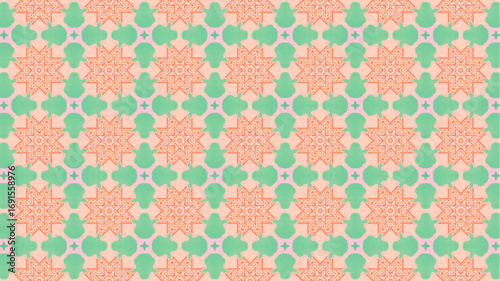 Floral Great pattern design for textile, stationery, and wallpaper.