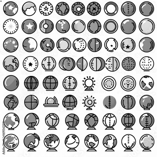 Globe Icons Collection