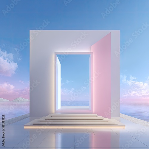 Abstract Portal to Sky