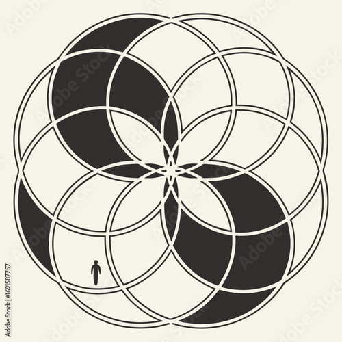 vector illustration of an abstract background
