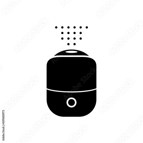 Humidifier simple vector isolated symbol trendy style illustration for web and app..eps