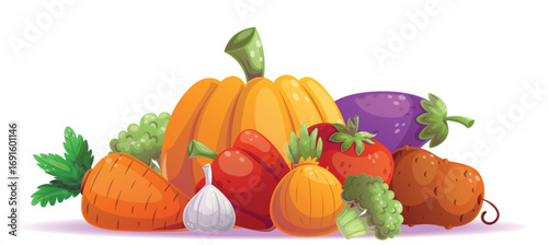 A vibrant and refreshing collection of seasonal vegetables that are sure to impress and delight