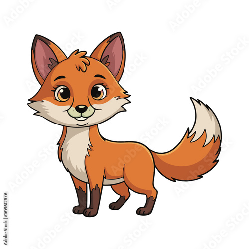 red fox cartoon