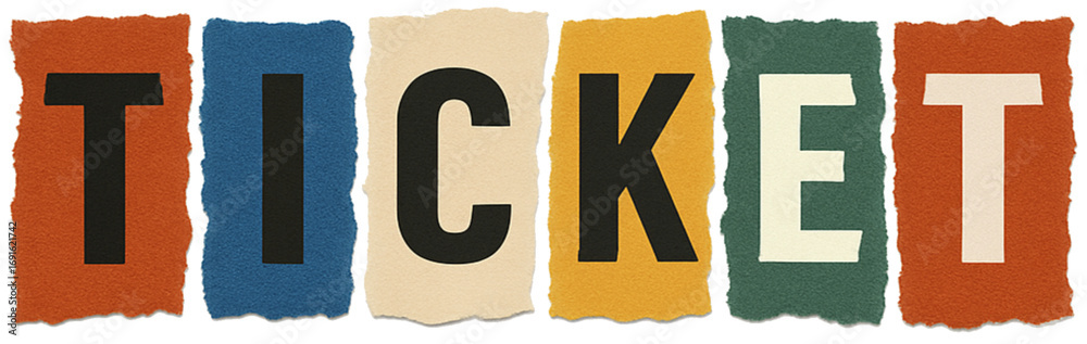 Obraz premium ticket 스티커