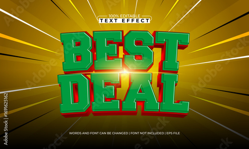 best deal editable text effect for discount