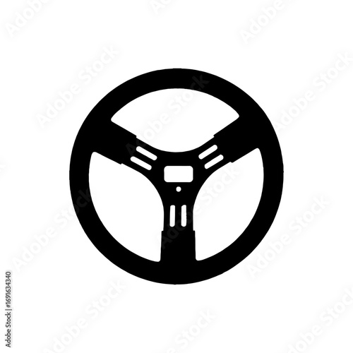 car handlebar symbol vectors design