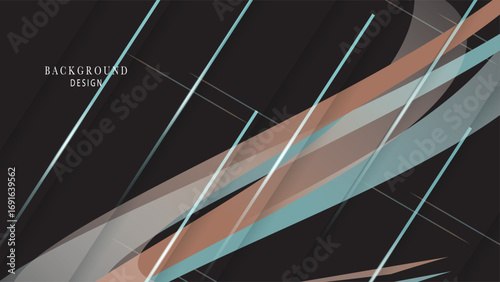 Abstract flow earth tone shape background. modern light wallpaper.