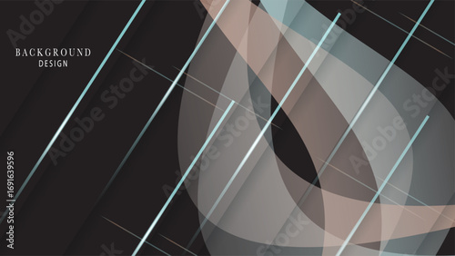 Abstract flow earth tone shape background. modern light wallpaper.