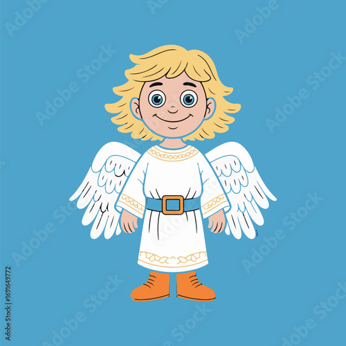 angel with heart