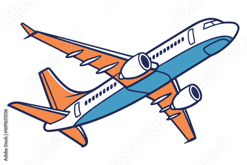 Airplane taking off