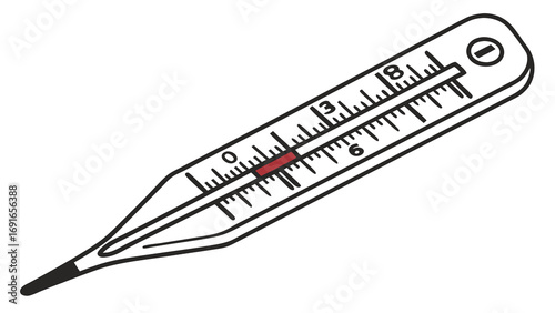 Medical Thermometer Measurement Device.