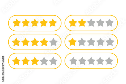 
Five star rating. 3 out of 5 stars rating. 3 stars customer product rating review. Yellow three star rating fee