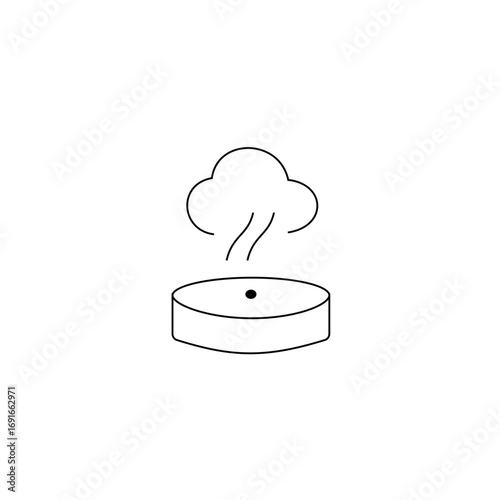 Smoke and Carbon Monoxide Detector Icon