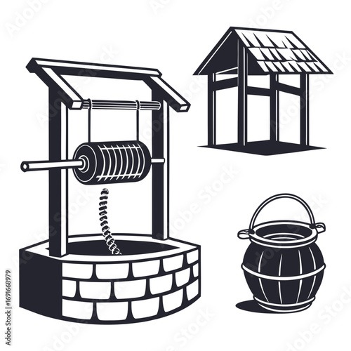 Collection of water well designs