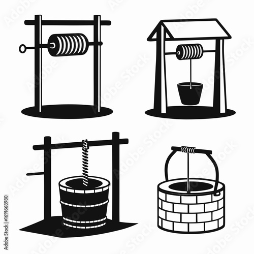 Collection of water well designs