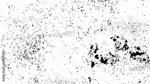 Abstract vector noise. Small particles of debris and dust. Distressed white grainy halftone texture. Dust overlay textured. 