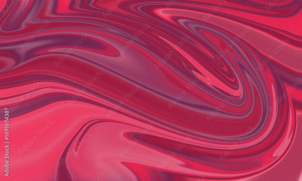 Fototapeta premium Swirling shades of vibrant pink and deep magenta abstract texture background art