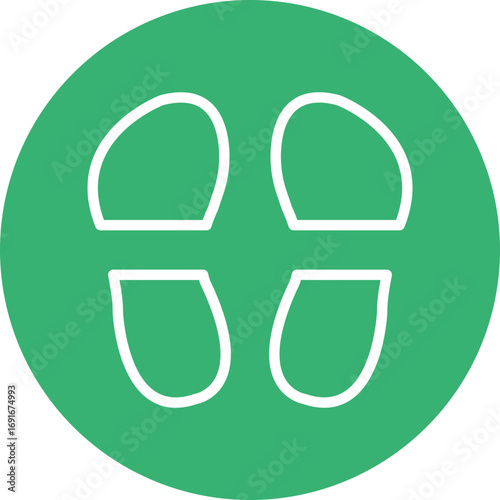 Instep Vector Line White Circles Multicolors