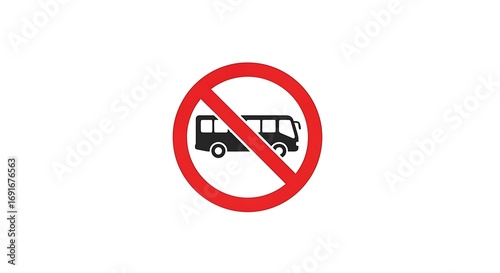 No buses allowed beyond this point, use to design informative signage for restricted access areas and transportation logistics plans Free Download No buses allowed beyond this point, use to design informative signage for restricted access areas and transportation logistics plans - GFXLoad
