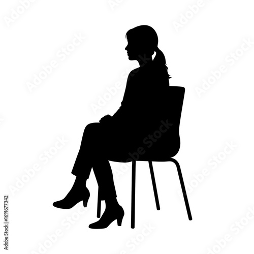 man sitting on chair
