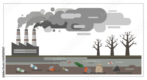 Industrial Pollution Environmental Damage and its Consequences