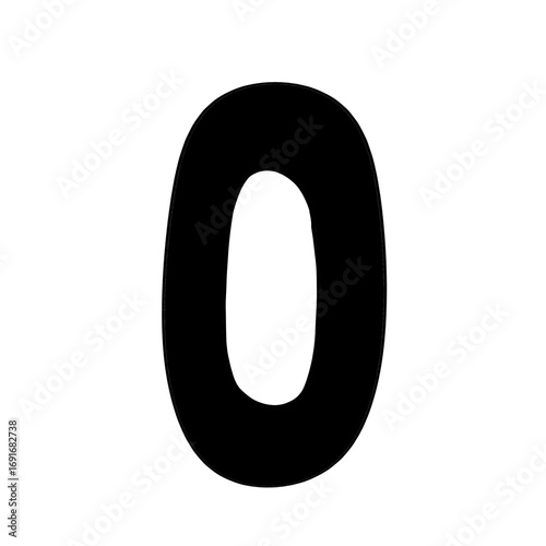 3d number 0