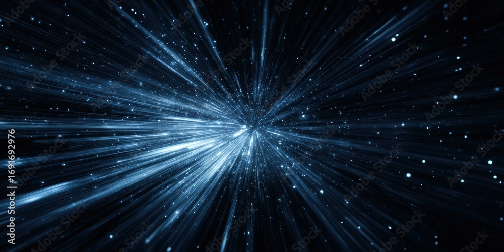 Fototapeta premium Abstract cosmic explosion