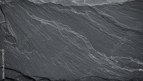 石の背景素材、黒大理石・スレート風