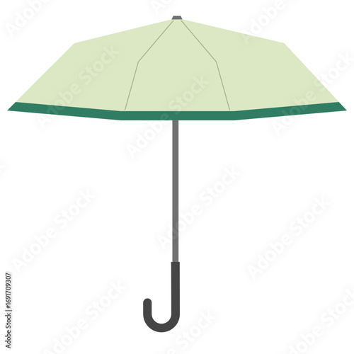 umberella to protect from the rain. umberella flat design flat illustration