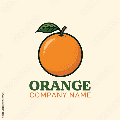 Inspiration for Orange Logo Designs, looks Creative and Modern. Can be used for Corporate Design and Nature Logos.