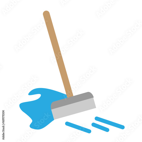 Wiper Vector Flat Icon Design