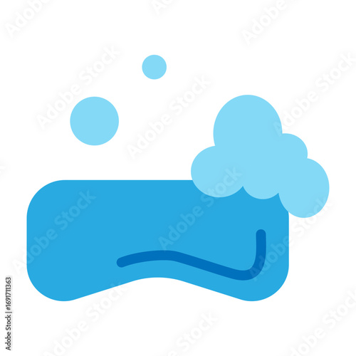 Soap Vector Flat Icon Design