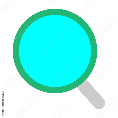 Search Vector Flat Icon Design