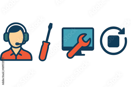 Computer Repair and Support Services.