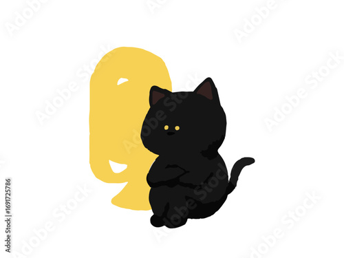 チューバ奏者の黒猫