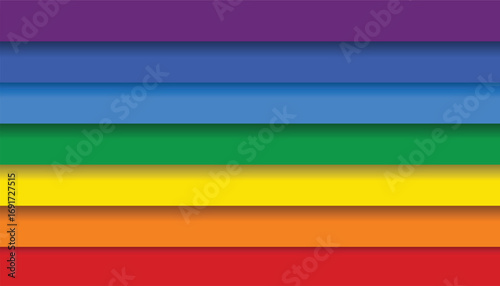 Happy pride month with colorful pride background. gay pride flag. flag of gay love. vector colorful background