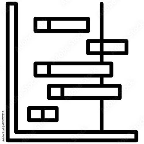 Gantt Chart  Icon
