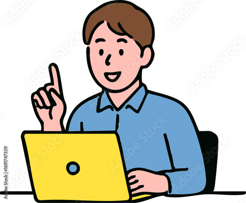 vector illustration of business people