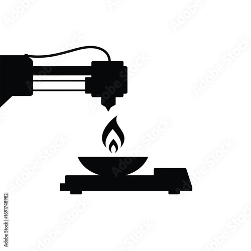 3d printer creating diyas making