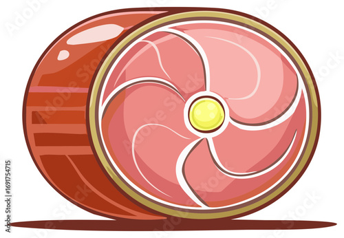 Illustration of Hamster Exercise Wheel Showing Rodent Entertainment and Small Animal Enrichment