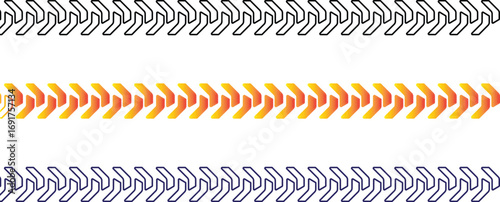 Tire tread pattern with curved arrow line design for vehicle wheel grip, rubber track texture, and automotive surface detail, transparent background