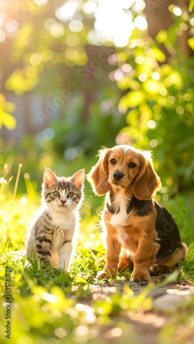 Pets in garden (1)