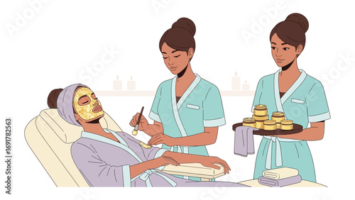 Relaxing spa treatments and wellness activities including massage therapy aromatherapy and meditation for ultimate rejuvenation and self care