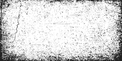 Abstract grunge texture of an old concrete wall in black and white, a vintage, rough surface for a patterned background