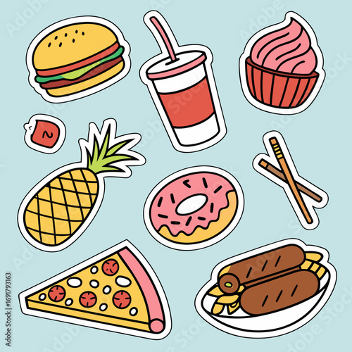 fast food icons