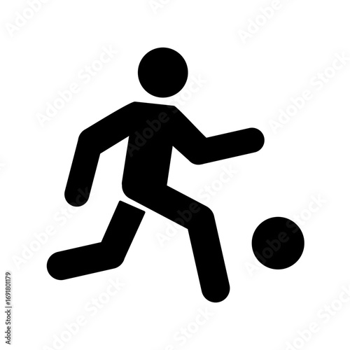 football player silhouette
